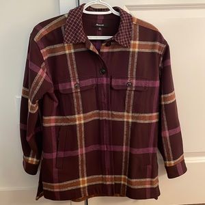Madewell flannel jacket
